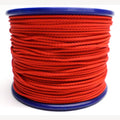 Koord gevlochten rood 1,5 mm - 100 meter op rol
