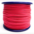 Koord gevlochten roze 1,5 mm - 100 meter op rol