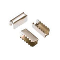 Koordklem vernikkeld 10 x 7 mm 100 stuks