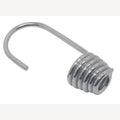 RVS Spiraalhaak voor zeilfok, A2 voor touw 6mm, 20 Stuk