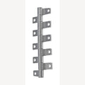 Scharnier met automatische vergrendeling en lange vleugels RVS A4 130x45 mm (5,4 ± 0,8 Nm) - 2 stuks