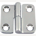 Scharnier RVS A4 2-delig rechts 37x37 mm - 5 stuks