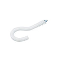 Schroefhaak wit 30 mm