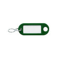 Sleutellabel groen - 4 stuks