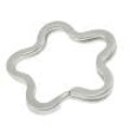 Sleutelring bloemvorm 35 mm - 100 stuks