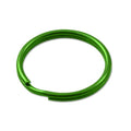 Sleutelring groen 25 mm - 50 stuks