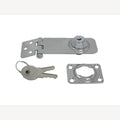 Slotscharnier met slot RVS A2 98x30 mm - 1 stuk