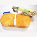 Spanband eindloos oranje 50 mm - 8,6 meter