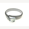 Spanband met klemsluiting grijs 18 mm - 80 cm