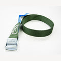 Spanband met klemsluiting groen 20 mm - 40 cm - 100 stuks