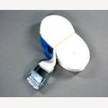 Spanband met klemsluiting wit 25 mm - 3 meter