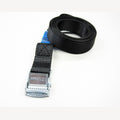 Spanband met klemsluiting zwart 25 mm - 7 meter