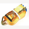 Spanband met ratel oranje 50 mm - 8 meter
