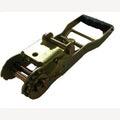Spanratel staal geel lange brede handgreep 50 mm - LC 2500 daN