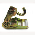 Spanratel staal geel smalle handgreep met draaihaak 50 mm - LC 2500 daN