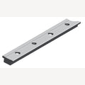Sprenger genuabaan aluminium voor rail 25 x 4 mm - 1,5 meter - set van 2