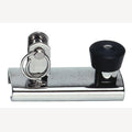 Sprenger genuaslede RVS A2 voor rail 25 x 4 mm met gaffelkop
