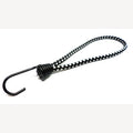 Spanrubbers 5mm zwart-wit met 1 metalen haak